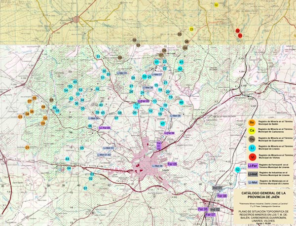 Haga clic sobre el Mapa del Catalogo General